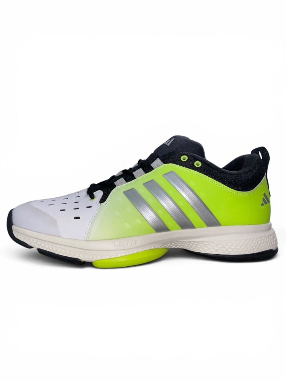 Adidas Court PB Pickleball Mens Sneakers Size 13 White/Silver IG8960 (Defects)